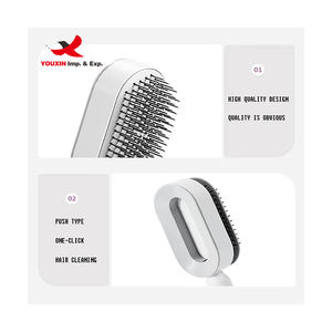 Cepillo de Pelo Autolimpiante de Plástico de Alta Calidad FENGFLY, Impermeable, para Mujeres, Peluquería, Compra Mixta, Precio Bajo, Gran Venta - Product Image 5