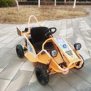 Voiture en acier monoplace pour adultes <span class=keywords><strong>et</strong></span> enfants Parc d'attractions extérieur Drift Race Game Equipment Battery Remote Car - Product Image 4