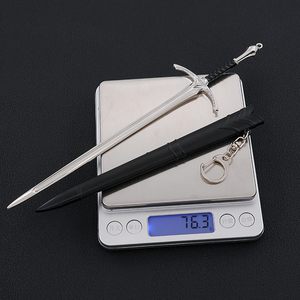 Porte-clés épée du Seigneur des Anneaux en Alliage de Zinc Métal de 22cm Mini Katana Glamdrings pour Périphériques de Film Modèles d'Épée Artisanat - Product Image 5