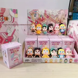 CRYBABY Tears Factory, Llavero de Resina, Figura de Acción de Muñeca, Juguete de Moda, Caja Ciega, Decoración Colgante, Edades 7-14, Hecho en Zhejiang - Product Image 2