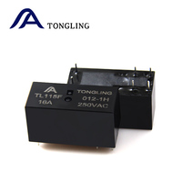 115F 5V 12V 24V 16A 250VAC 6Pin Forme 1A SPST Relais