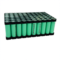 Support de batterie en plastique TUXIAN 6s10p 32650, accessoire de batterie étanche, support en nid d'abeille, entretoise pour cellules lithium-ion, support de cellule, support de batterie