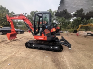 Utilisé pour la mini-excavatrice U55-4 |   Pompe hydraulique KYB d'occasion pour pelle sur chenilles 5 tonnes, moteur de creusement haute performance, boîte de vitesses, moteur, PLC - Product Image 2