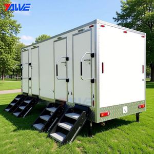 Remolque de Baño Móvil Yawe, Remolque de Baño Temporal, Remolque de Baño de Lujo para Fiestas, Remolque de Baño para Alquilar - Product Image 1