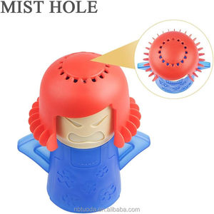 Nettoyeur à vapeur pour four à micro-ondes <span class=keywords><strong>Angry</strong></span> <span class=keywords><strong>Mama</strong></span>, nettoyeur à micro-ondes désinfectant avec du vinaigre et de l'eau pour les cuisines - Product Image 5