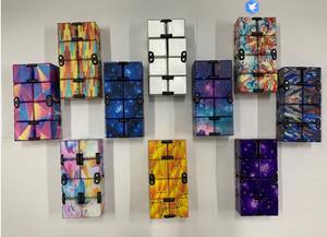 Фиджет-игрушки Куб ВОЛШЕБНЫЙ твист бесконечный куб креативный складной волшебный куб игрушки для детей и взрослых - Product Image 4