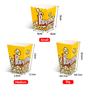 กล่องกระดาษลายทางสีชมพูสำหรับใส่ป๊อปคอร์น ดีไซน์หรูหราทันสมัย เหมาะสำหรับวันสปา ดูแลตัวเอง ทำทรีตเมนต์ความงาม กล่องใส่ขนมสุดน่ารัก - Product Image 4