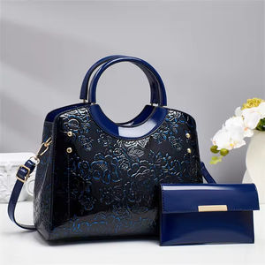 2026 classic round handle color matching decorative design low-key and elegant ladies handbag - Product Image 5