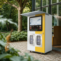 Distributeur d'eau RO résistant aux intempéries pour bonbonnes de 5 gallons, idéal pour les zones rurales, les communes, les zones périurbaines et résidentielles
