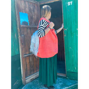 Sac fourre-tout pour femme en toile de chanvre teinte à l'italienne - Product Image 5