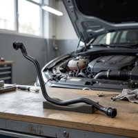Tuyau de liquide de refroidissement BMW, tuyau de radiateur, tuyau de réservoir d'expansion 17128654868 TD31002, remplacement en plastique