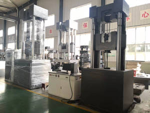 Hydraulic Power Servo 3000kN 300Ton Vertikale Universal-Stahlstangen-Hydraulik zug prüfmaschine - Product Image 2