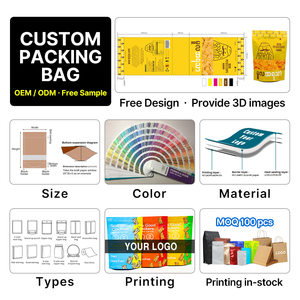 <strong>Custom</strong> <strong>Print</strong> Doypack 3.5g 7g 14g 28g Child Resistant Black Matte Smell Proof Zipper Mylar Bags <strong>Custom</strong> <strong>Printed</strong> Mylar Bags - Product Image 6