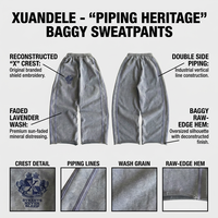 Pantalon droit délavé à l'acide avec broderie, coupe ample et décontractée pour homme, style rétro streetwear avec logo personnalisé
