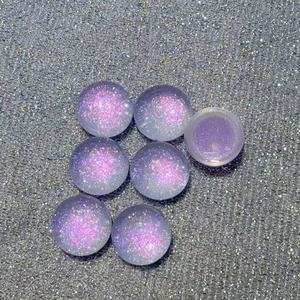Breloques en résine demi-sphère scintillantes 15 mm, accessoires faits main pour coque de téléphone et pince à cheveux - Product Image 2