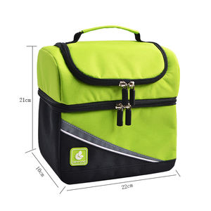 Sac isotherme de pique-nique en aluminium à isolation thermique Sacs isothermes Sac fourre-tout isolé avec logo personnalisé - Product Image 4