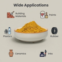 Poudre de Pigment d'Oxyde de Fer de Qualité Industrielle Haute Pureté (Fe2O3) pour Peintures à Base de Béton, Plastiques et Construction