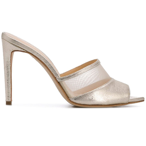 Eleganti <span class=keywords><strong>Sandali</strong></span> Mule da Donna 2020 con Punta Affusolata, <span class=keywords><strong>Tacco</strong></span> <span class=keywords><strong>Alto</strong></span> a Stiletto, Tomaia in PU, Tendenza Moda Estiva - Product Image 5