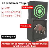 Cible animale 3D XPE pour tir à l'arbalète/arc lors de jeux de tir en extérieur