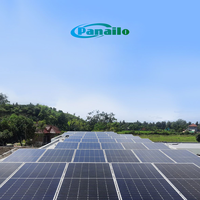 Haute efficacité 640w-660W puissance Mono demi-cellule panneau solaire monocristallin 600W Pv Module 10 ans de garantie
