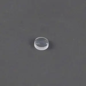 Lensa bulat optik kustom Diameter kecil 8.7mm lensa cembung Plano medis