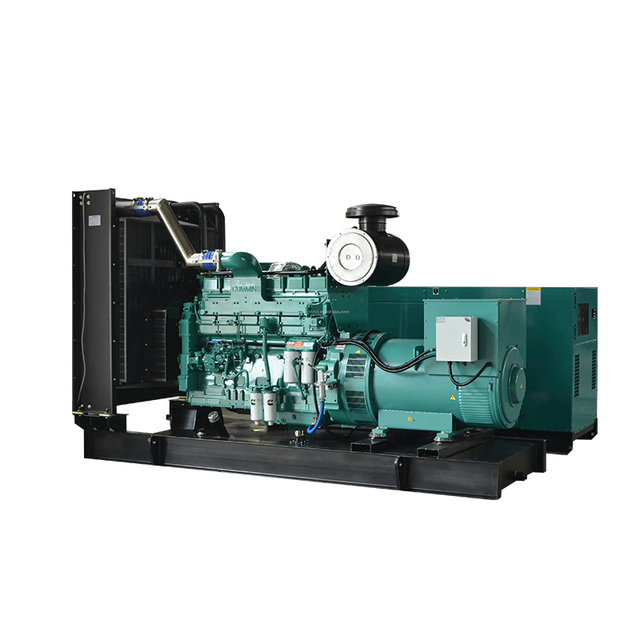 Engine Silent Type Diesel Generator Set 3-Phase 480V Water Cooling 50/60Hz Frequency Open Frame Auto Start
