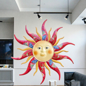 2026 New Arrival Top Bán Kim Loại Hiện Đại Tường Trang Trí Nội Thất Tùy Chỉnh Lá Cho Phòng Ngủ Thủ Công Mỹ Nghệ Sắt Bằng Gỗ Treo Giáng Sinh Mùa Xuân - Product Image 2