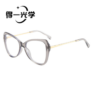 กรอบแว่นตา De Yi Optics ทรงแคทอาย เลนส์อะซิเตท ป้องกันแสงสีฟ้า สำหรับทุกเพศ - Product Image 2