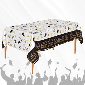 Hot Selling Disposable <b>Tablecloth</b> Softness No Cleaning for Indoor and Outdoor Party Decoration for Graduation - Product Image 5