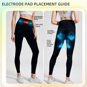 Pantalon de fitness intelligent avec thérapie par lumière rouge, exercices du plancher pelvien, massage des fessiers, vêtements de yoga haute élasticité - Product Image 2