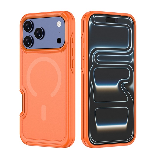 PC+TPU Shockproof Anti-Drop Phone Case for iPhone 12 13 14 15 17 Pro Max Air Armor Mobile Accessories Wholesale