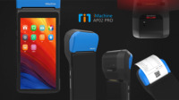 Terminal de point de vente Android portable AP02 PLUS, imprimante thermique 58mm, scanner de codes QR, NFC, Bluetooth, Wi-Fi, terminal de point de vente mobile USB