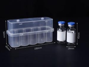 Caja de Plástico Transparente de 3ml para Almacenamiento de Vacunas en Polvo Liofilizado, Caja de 5ml para 10 Viales, Contenedor para Péptidos - Product Image 5