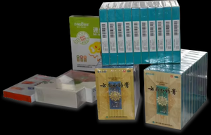 Trong suốt bộ phim ba chiều thuốc lá Giấy bóng kính gói nước hoa son môi bbop hộp máy đóng gói cho thuốc lá hộp - Product Image 3