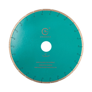 Mata Gergaji Sirkular Diameter Sampel Harga Ekonomis, Dilas Laser Nitrida OEM untuk Memotong Batu Marmer Beton Keramik - Product Image 5