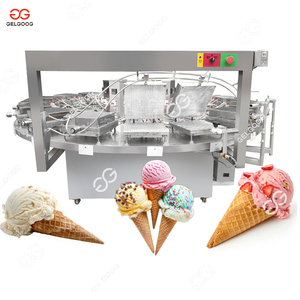 Machine semi-automatique pour la fabrication de cornets de glace, machine à façonner les cornets de gaufres, machine à cornets de glace Cornetto pour les petites entreprises - Product Image 2