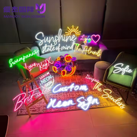 Insegna al Neon LED Personalizzata con Gatto che Legge e Caffè, Decorazione Murale Luminosa per Scuola, Studio e Caffetteria