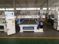 Enrutador Cnc 3D de 4 ejes, máquina con eje giratorio