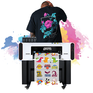 60Cm Trung Quốc Nhà Máy Giá Rẻ Giá Sản Xuất Hàng loạt Tùy Chỉnh May T-Shirt Máy In/Máy In Áo Thun Máy - Product Image 3