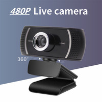 Web Kamerası Bilgisayar Mini Web Kamerası Usb Stok 480P Full Hd Video Konferans Güvenlik Kamerası Web Kamerası Bilgisayar İçin Kamera Hd 640*480 CMOS