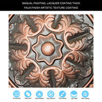 Plafonds 3D artistiques ignifuges avec livraison incluse, panneaux carrés en PVC de 2x2 pieds, grille ignifuge pour restaurant, bar, hôtel