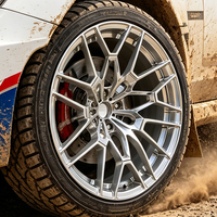 Jantes de course forgées en alliage de magnésium sur mesure 19 pouces 5x112/5x120 à cinq branches pour Audi RS Mercedes AMG TCR Sports Cars - Certifiées mondialement