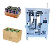 Empaquetadora Robótica Paralela de Carga Superior Automática para Latas, Frascos de Vidrio y Botellas - Máquina de Empaque con Robot de Recogida y Colocación