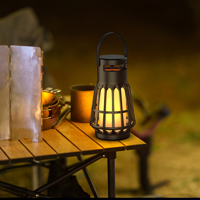 IPX5 Waterproof Camping Lamp Wireless Bluetooth Speaker White Noise Machine for Relaxing Outdoor Lantern