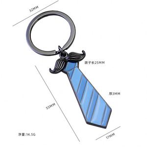 Porte-clés mousqueton léger et tendance en alliage de zinc, avec logo personnalisé, motif dessin animé vintage, créatif et amusant, en émail gaufré et imprimé, vente en gros - Product Image 5