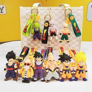 Bán Buôn Tùy Chỉnh Phim Hoạt Hình Phim Hoạt Hình Nhân Vật Hình Cao Su PVC Móc Chìa Khóa Rồng Bóng <span class=keywords><strong>Goku</strong></span> <span class=keywords><strong>Keychain</strong></span> Cho Xe Túi Trẻ Em Quà Tặng Trang Trí - Product Image 2