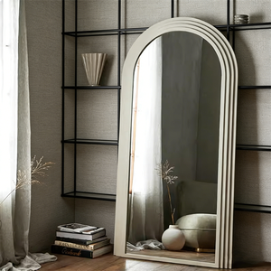 Specchio ad Arco a Figura Intera per Camera <span class=keywords><strong>da</strong></span> Letto, Specchio <span class=keywords><strong>da</strong></span> Terra per Vestirsi, Specchio <span class=keywords><strong>da</strong></span> Ingresso in Stile Francese <span class=keywords><strong>da</strong></span> Parete - Product Image 3