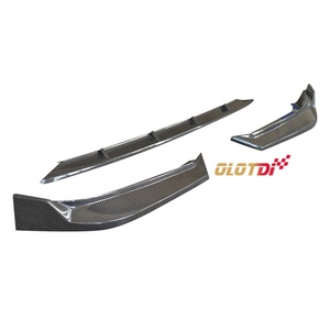 Alerón Delantero de Fibra de Carbono Estilo APM de 3 Piezas, Divisor Delantero para Hyundai Genesis G70 2017-2020 - Product Image 3