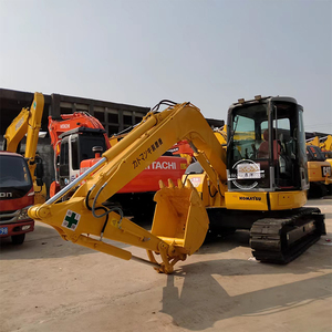 Excavatrice sur chenilles Komatsu PC78US d'occasion 7 tonnes, hydraulique, du Japon, modèles PC 30 40 55 60 70 110 120 130 200 220 300 - Product Image 1