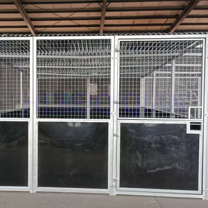 2.2 X <strong>3</strong>.6 M European Style Heavy Duty Galvanized Frame Fronts Panels Livestock Equipment Internal Bamboo <strong>Horse</strong> Stall for Farm - Product Image 6
